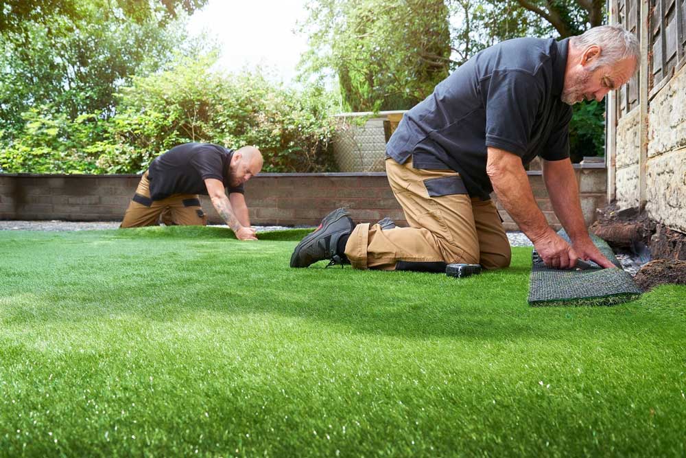 Artificial grass installation Chesterfield