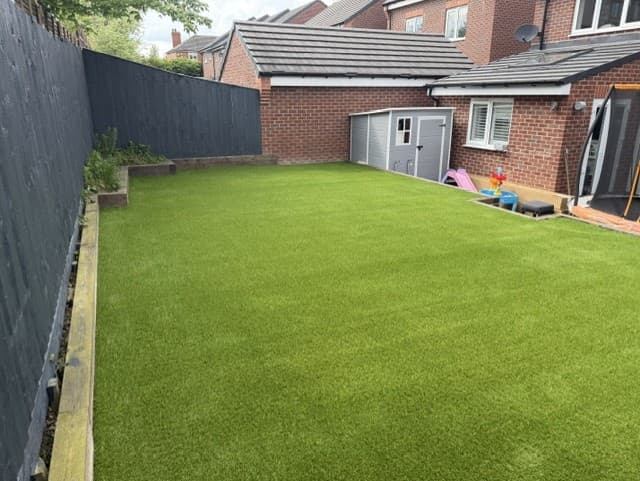 Artificial grass installation Rotherham